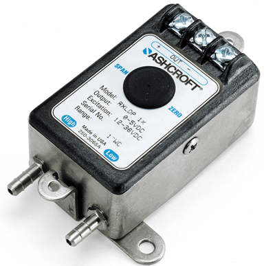 Ashcroft Ultra-Low Differential Pressure Transmitter, Model RXLdp